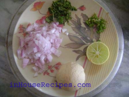 Ingredients for Indian Beans Burrito